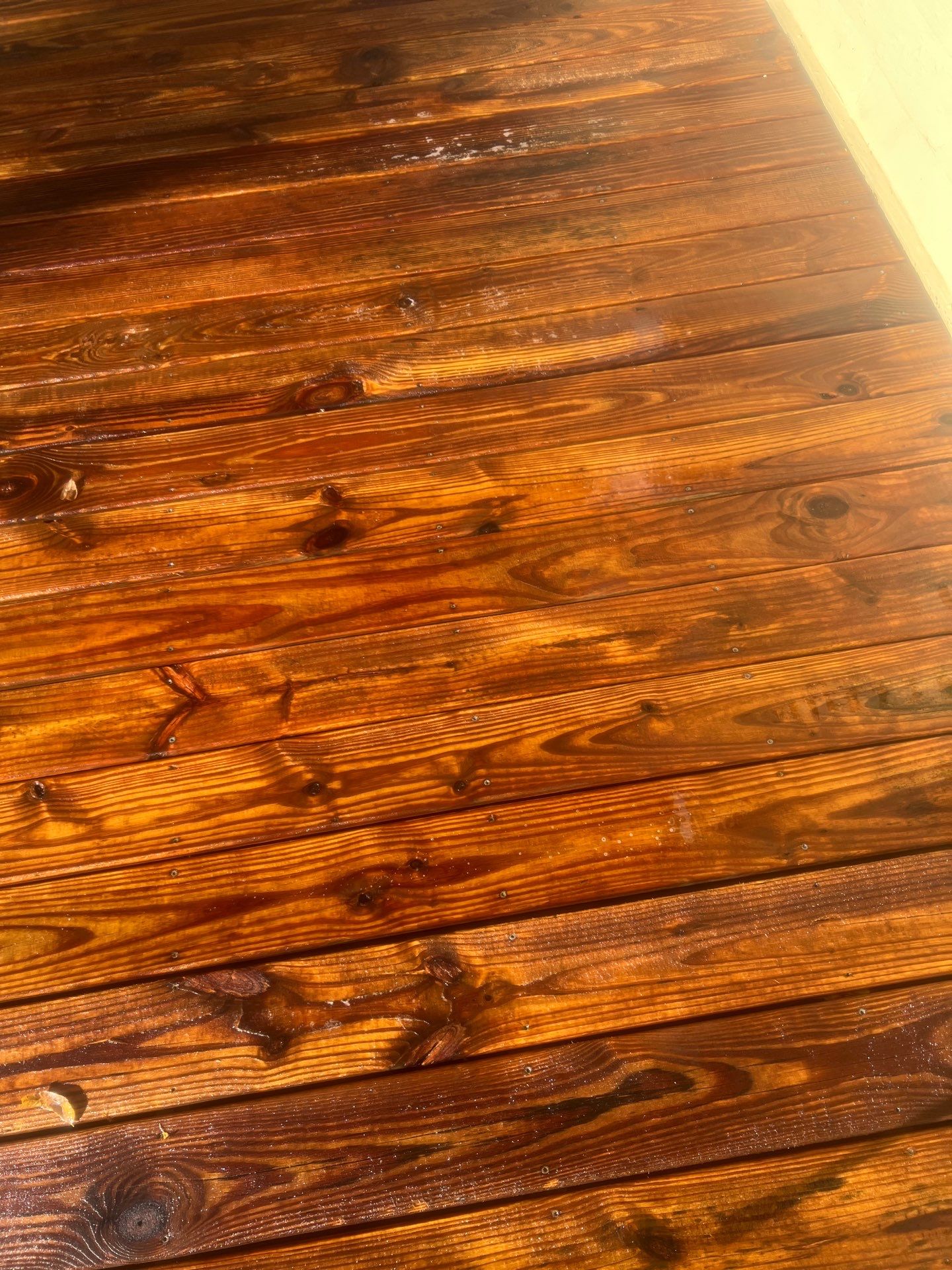 Weathered Deck using Wood Sealant by DuraSeal