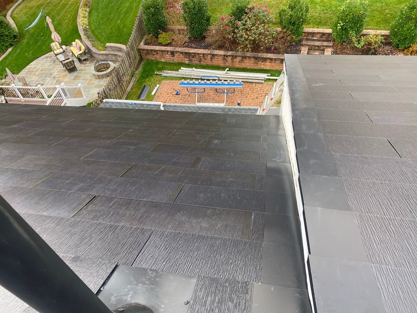 Tesla Solar Roof Installation by American Home Contractors