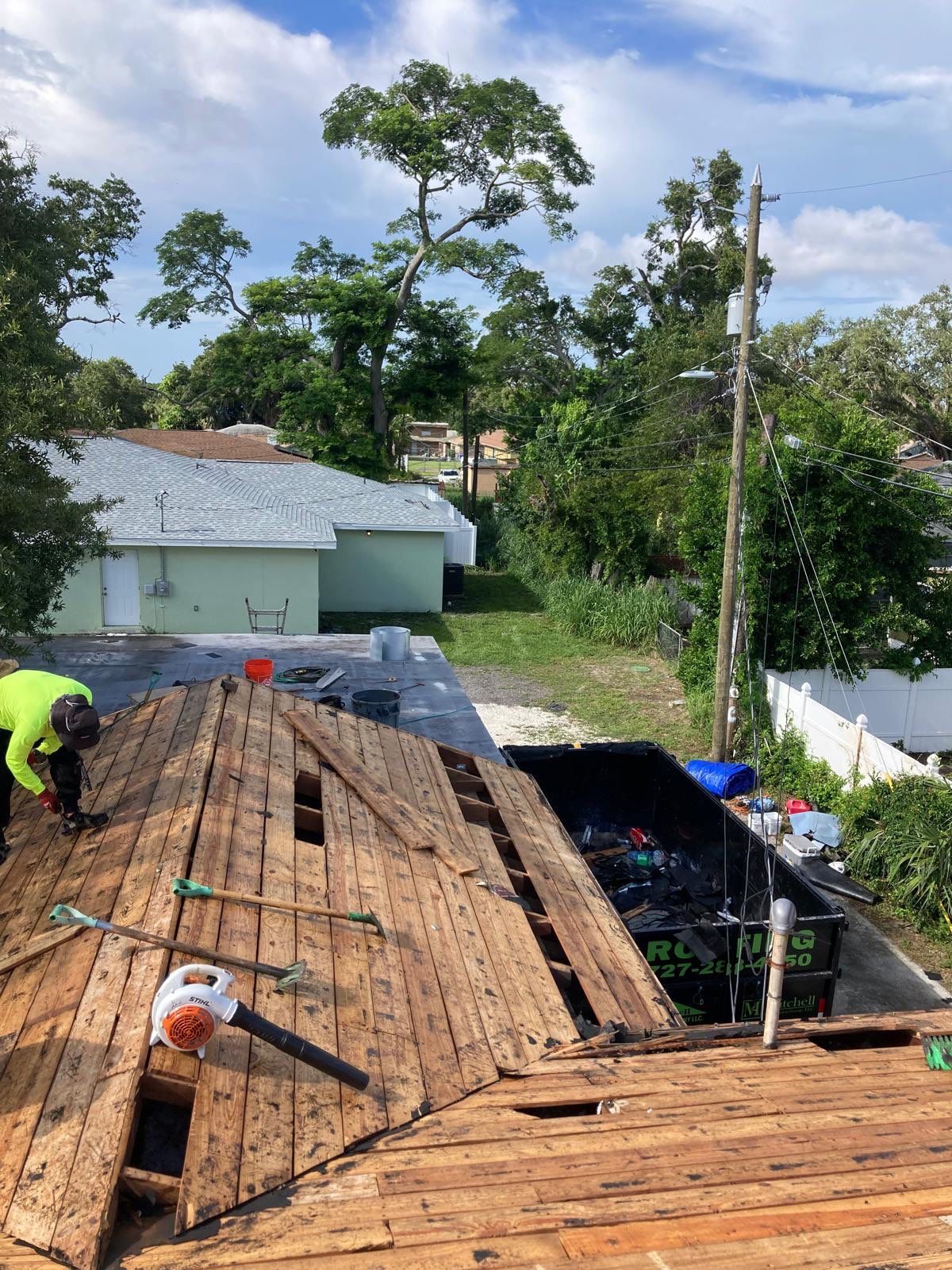 Project in St. Petersburg 33712 by Mitchell Roofing Company LLC 