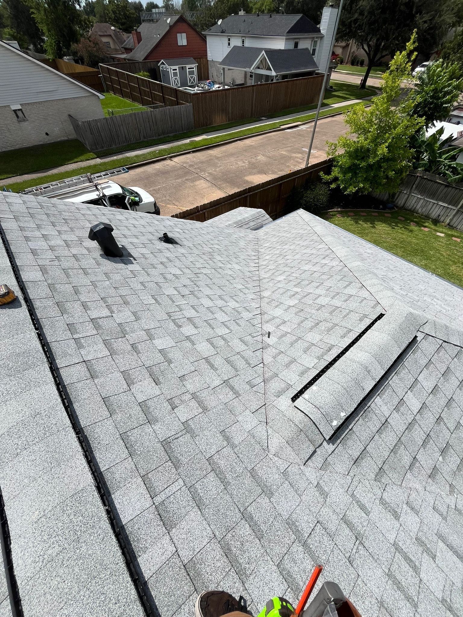 Project in Houston by Roofing Technologies Unlimited