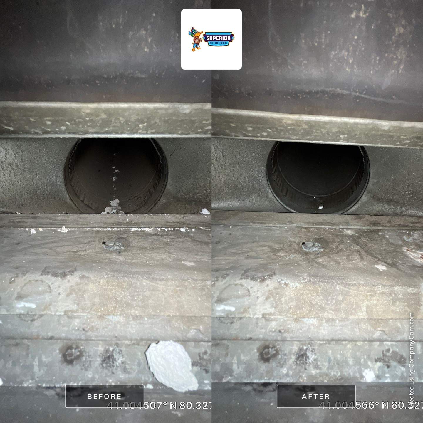 Air Duct Cleaning With a Vacuum Truck in New Castle, PA by Superior Air Duct Cleaning