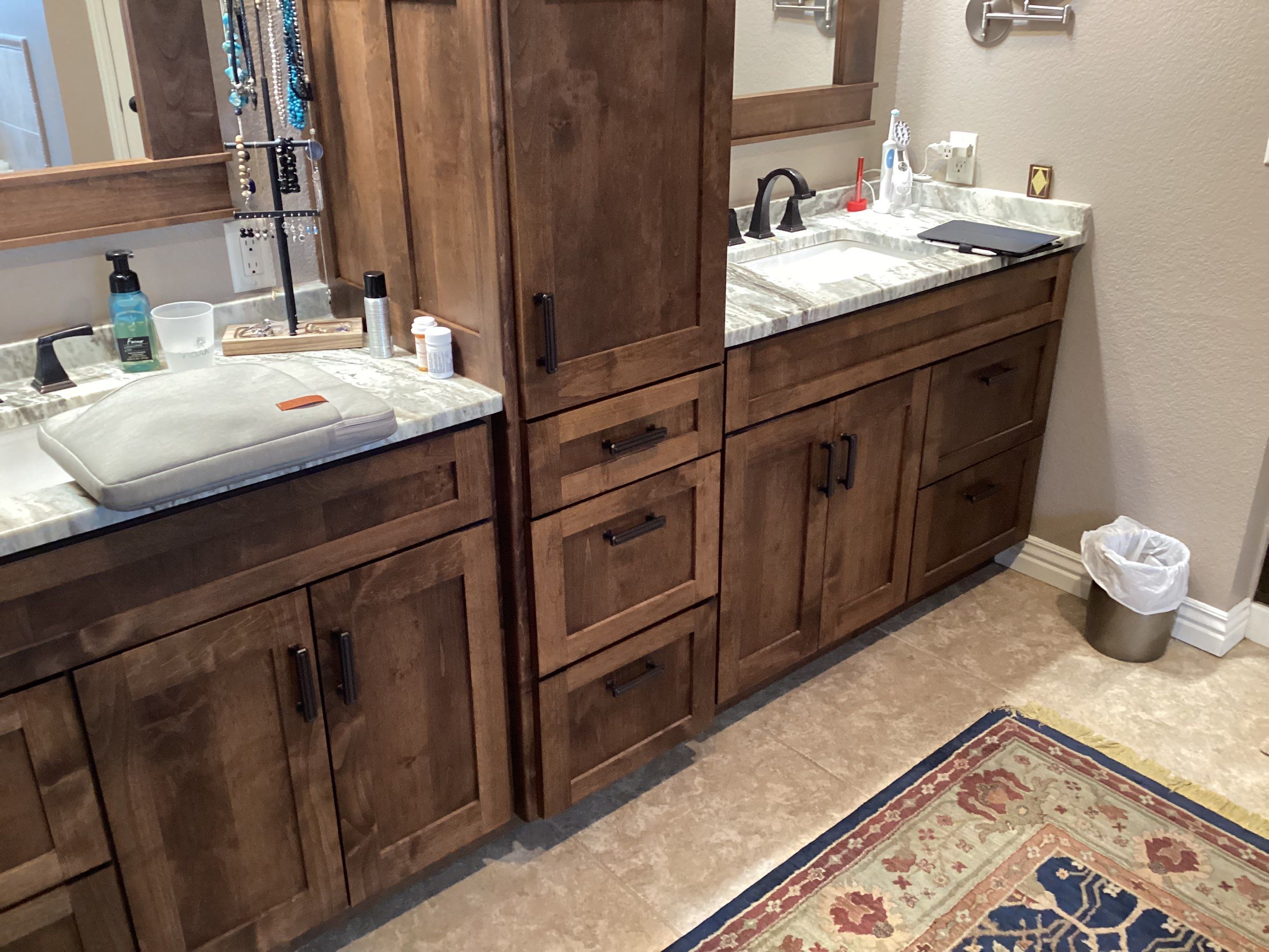 R. Rodriguez Bathroom Renovation by Kitchen Works LLC