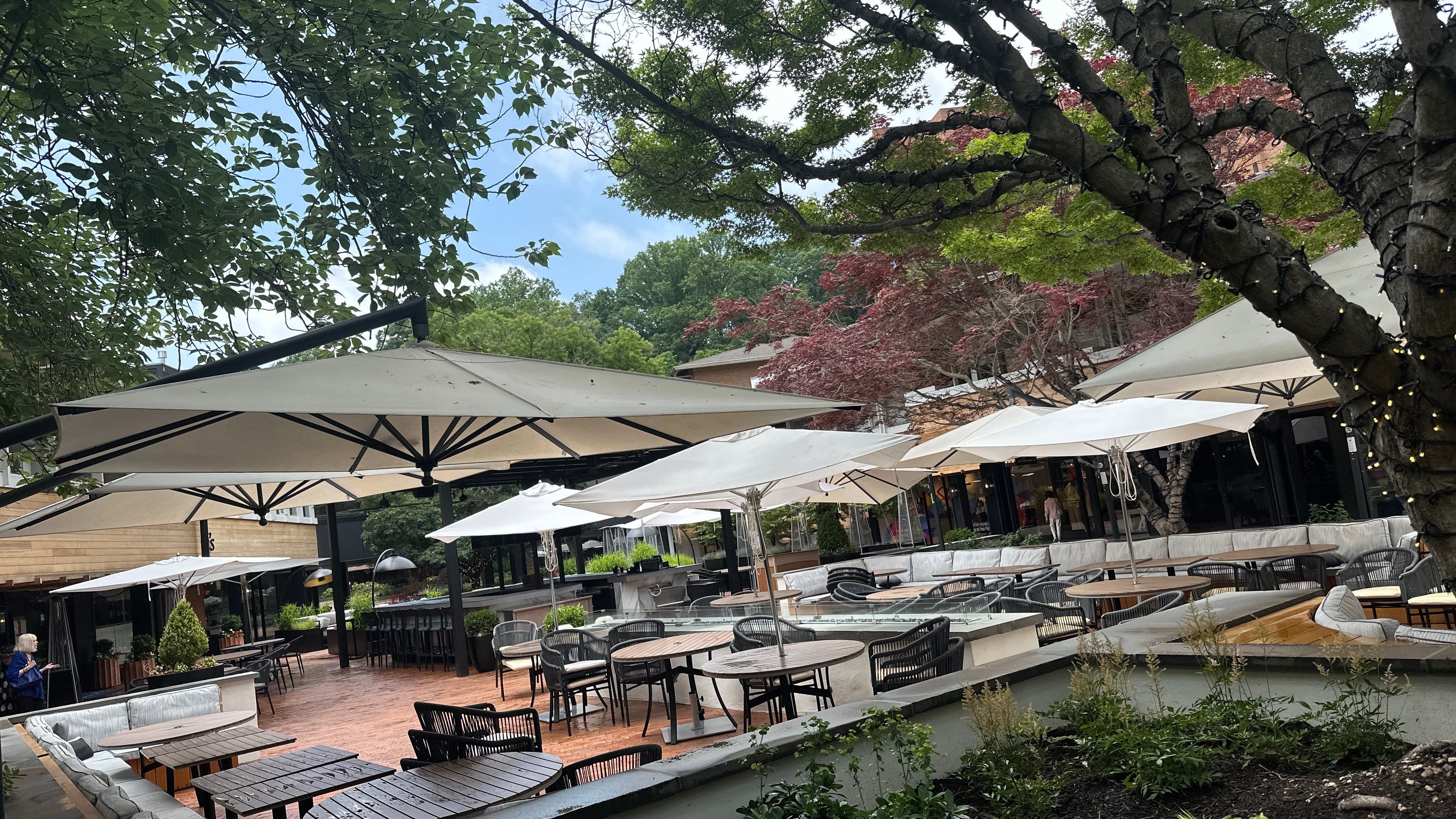 Commercial Brick Courtyard and Patio Pressure Washing in Baltimore by Baltimore Pressure Washers Inc.