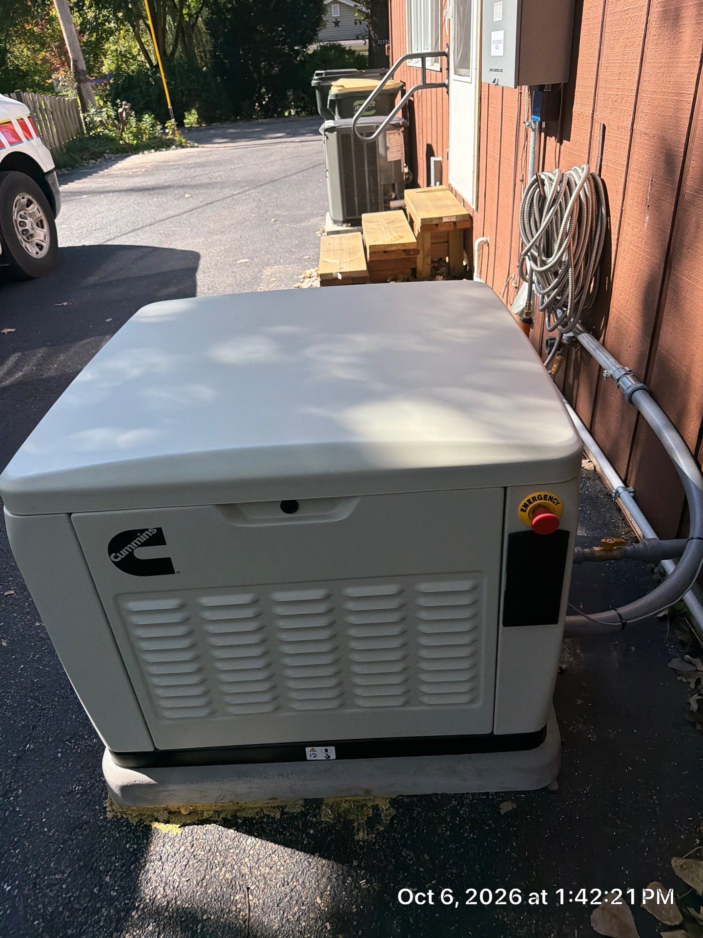 Cummins 13kW Standby Generator Installation in Long Lake, IL by GSHA Services LTD