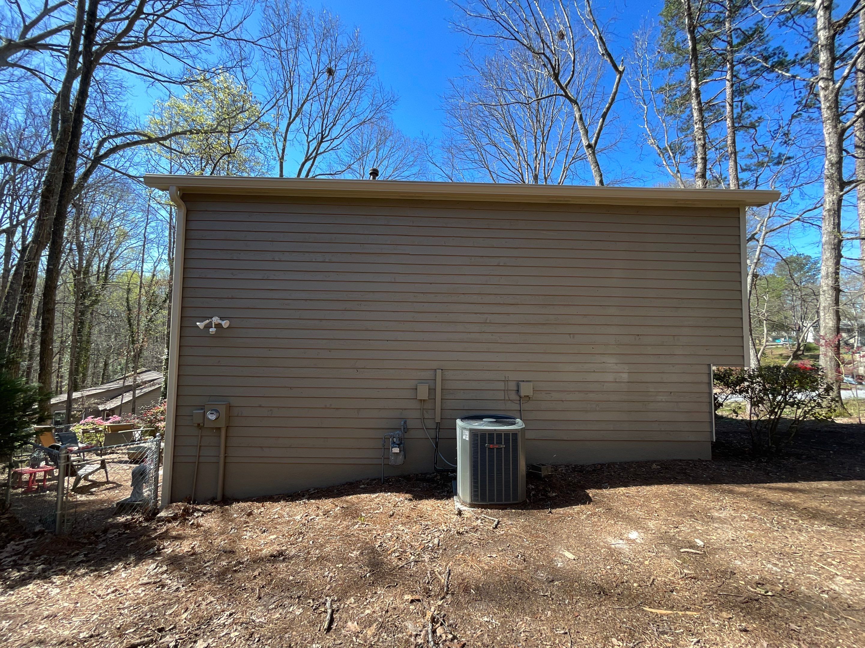 Exterior Painting and Deck Refinishing for an Acworth Residence by Swift Home Renovations