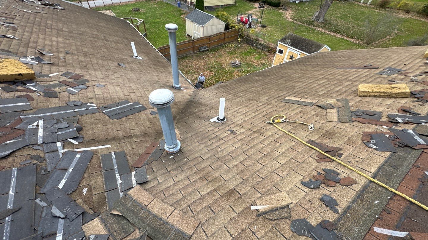 Full Roof Replacement with GAF Roofing System & New Gutters – Duplex Home by Sensible Home Solutions