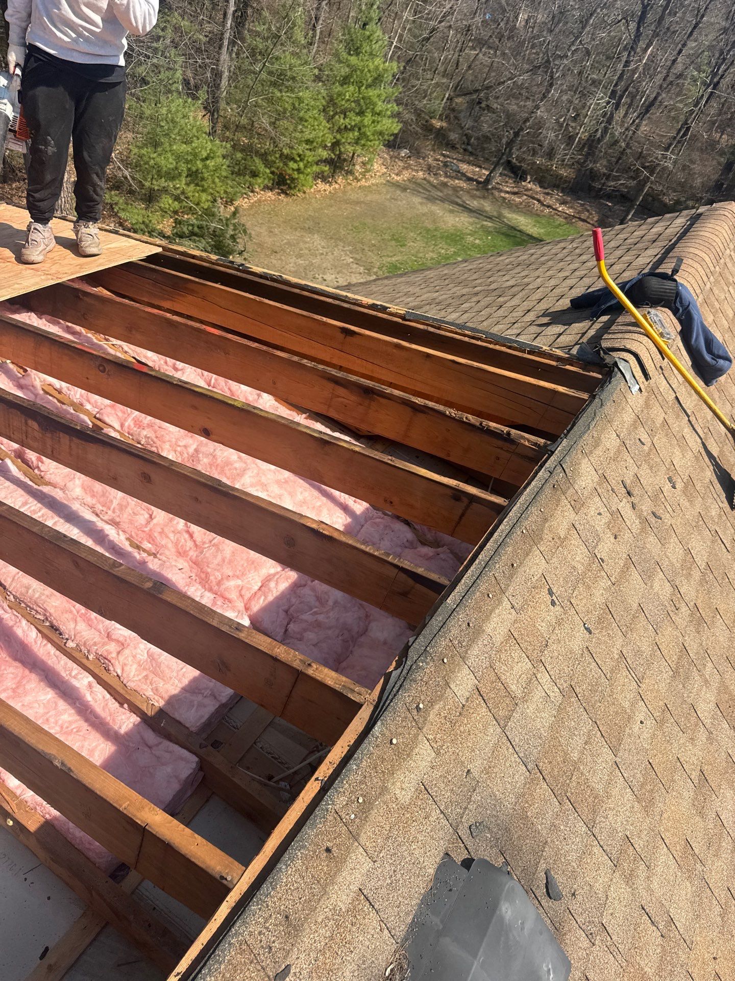 Low-Slope Asphalt-to-EPDM Conversion with Structural Rebuild by Mighty Dog Roofing of Greater Middlesex County