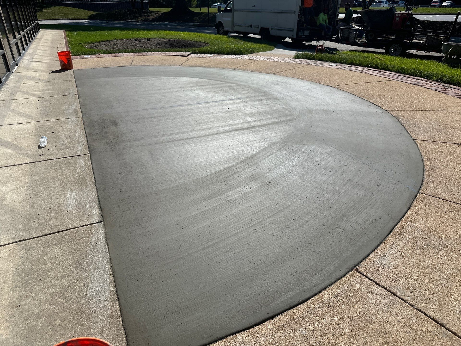 Project in Chesapeake by Sam The Concrete Man Virginia Beach