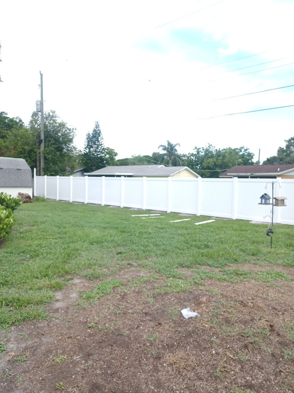 Sarasota, FL 6ft. Tall White Vinyl Privacy Fence by Asap fence and gates, LLC