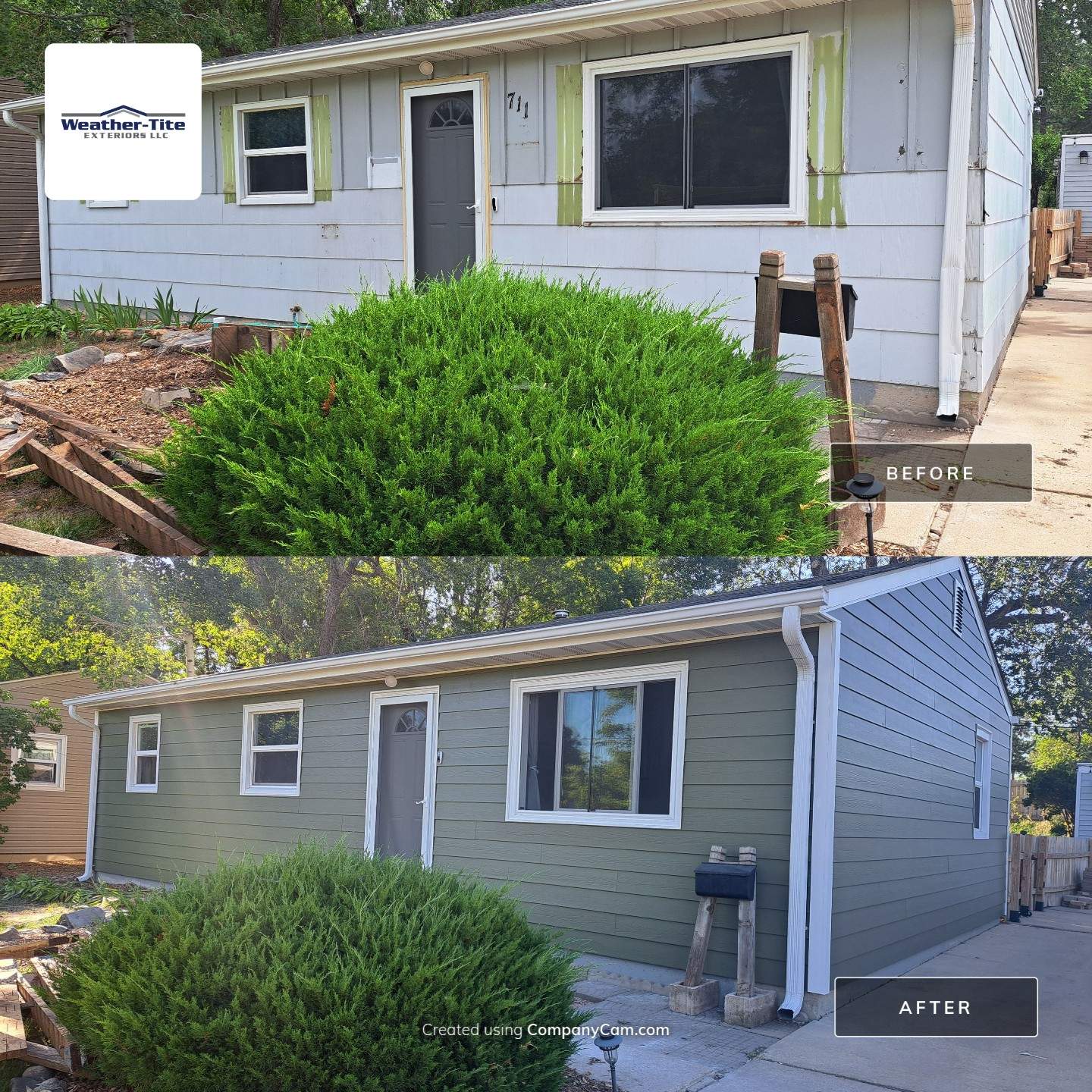A little love goes a long way. by Weather-Tite Exteriors LLC