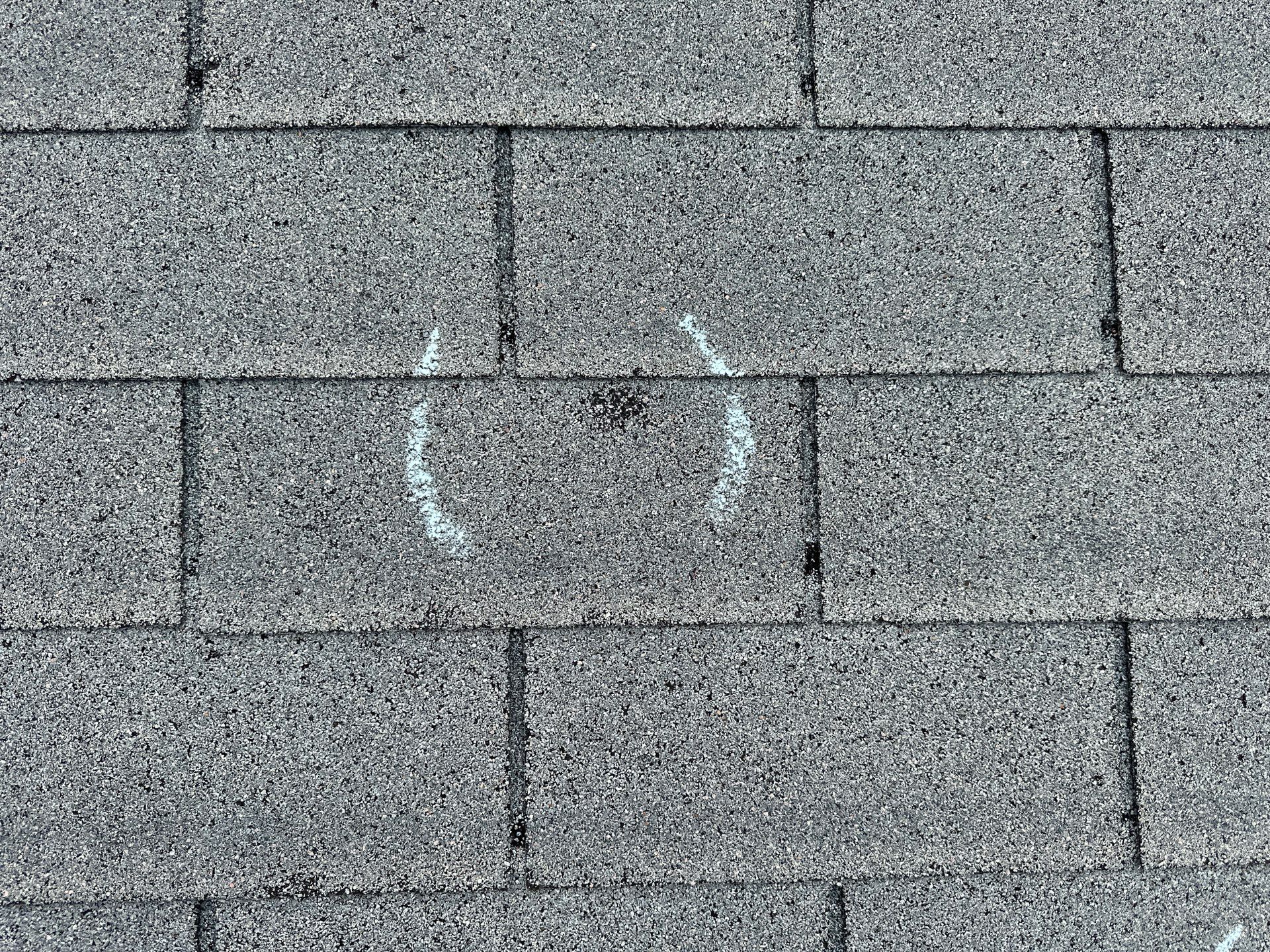Solid Hail Damage - 3 Tab by Paragon Roofing