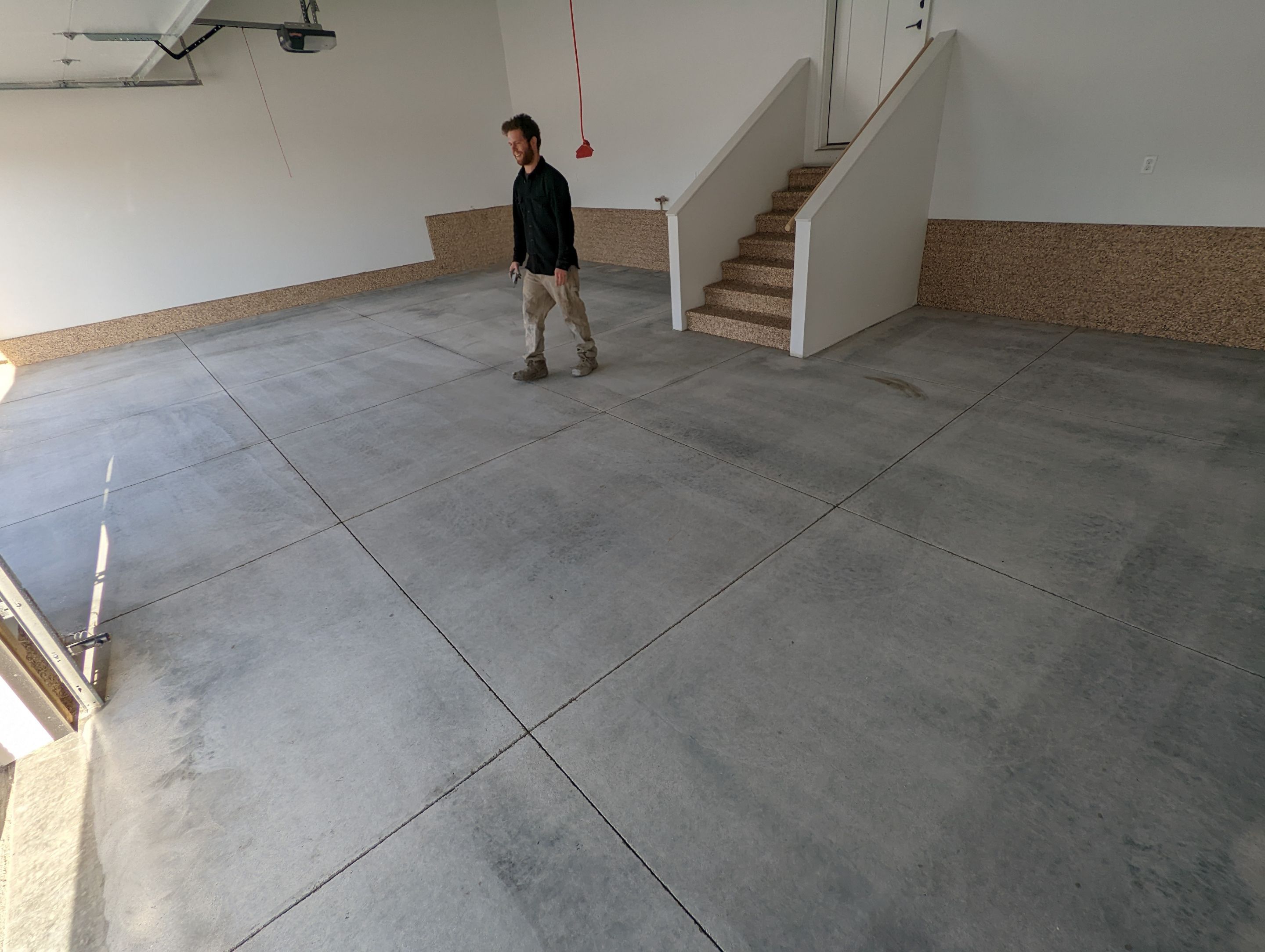 Garage using Sandstone by Select Painting, Coatings & Garage Cabinets