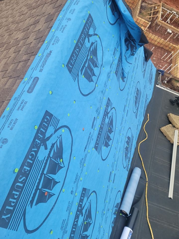Residential Roofing Installation using Roof Replacement by American Roofing & Construction LLC