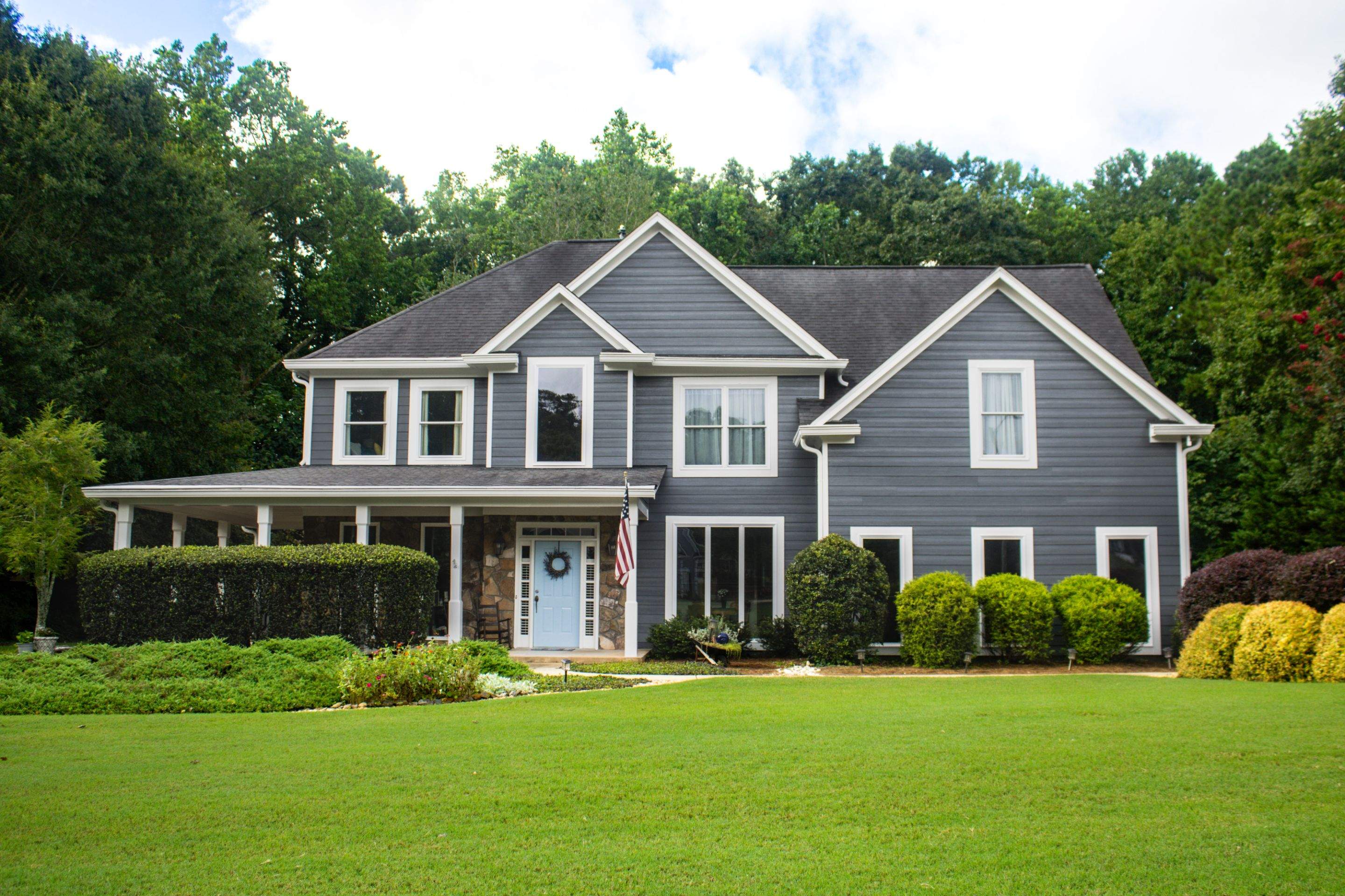 Full Siding Replacement and Exterior Painting in Alpharetta, GA by Nelson Exteriors