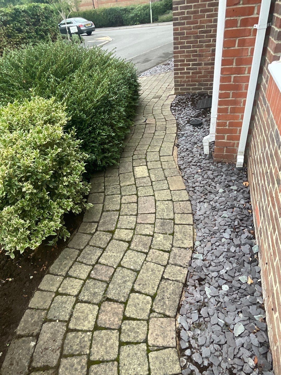 Roof -Patio -Side Path Clean using Honda 15lpm Low Pressure Washing Machine by Ges Exterior Cleaning ltd