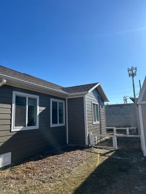 Orem | Complete Fiber Cement Upgrade | Timber Bark & Arctic White