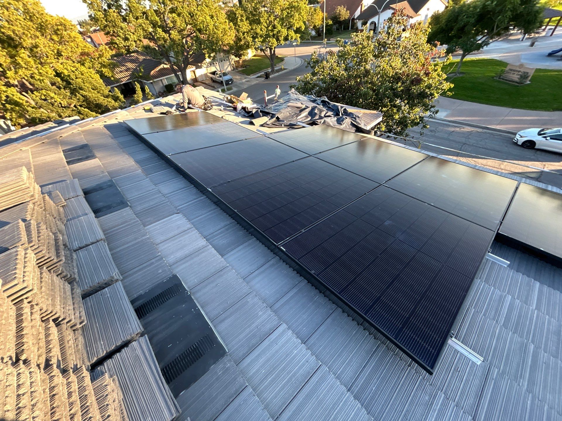 Solar and Battery Installation Featuring Tesla Powerwall in Cerritos by AWS Solar