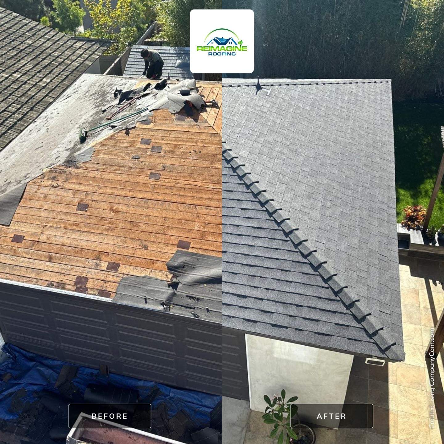 Estate Gray Shingles by Reimagine Roofing