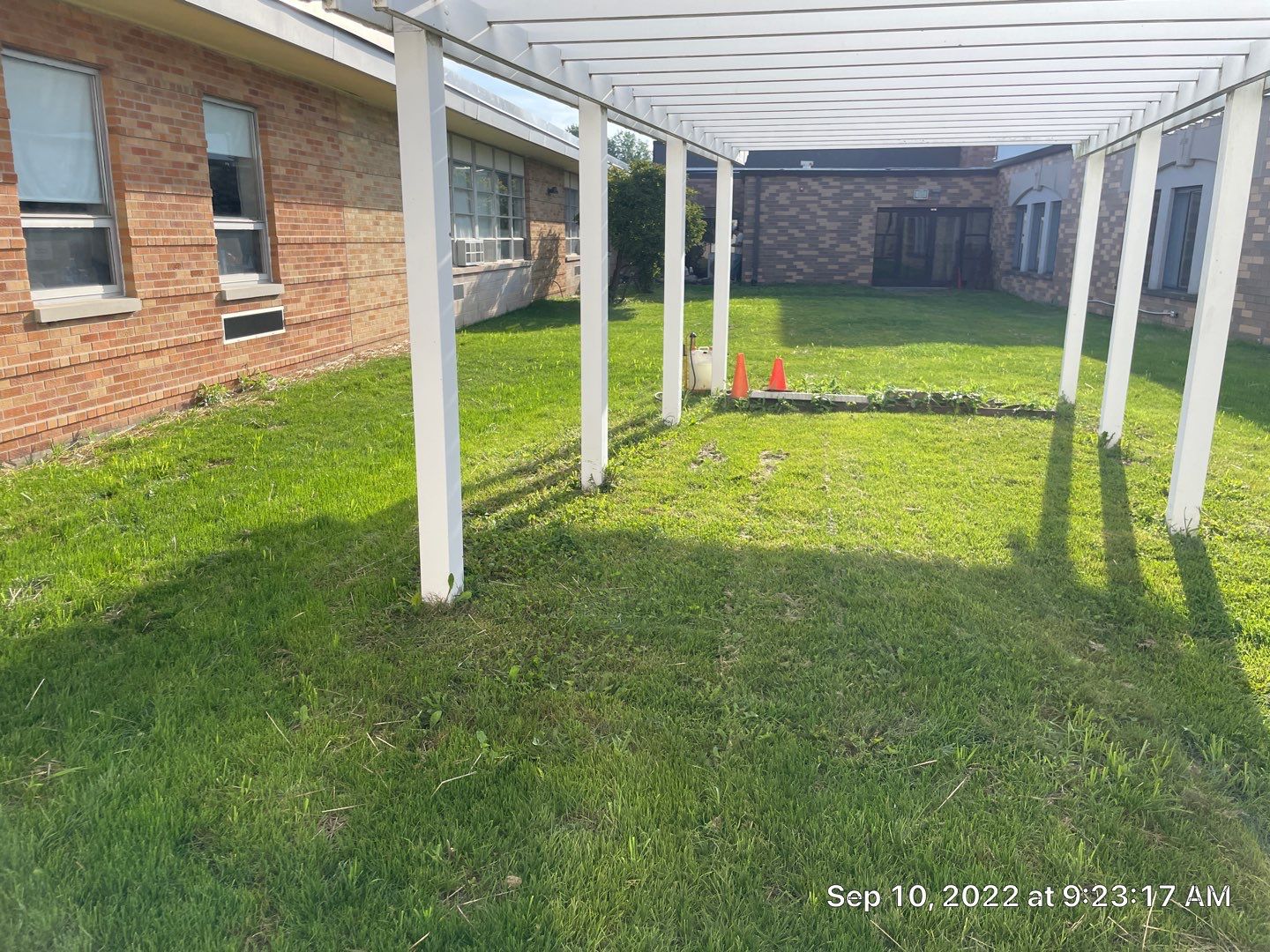 Courtyard Renovation by Carrs lawn and landscape