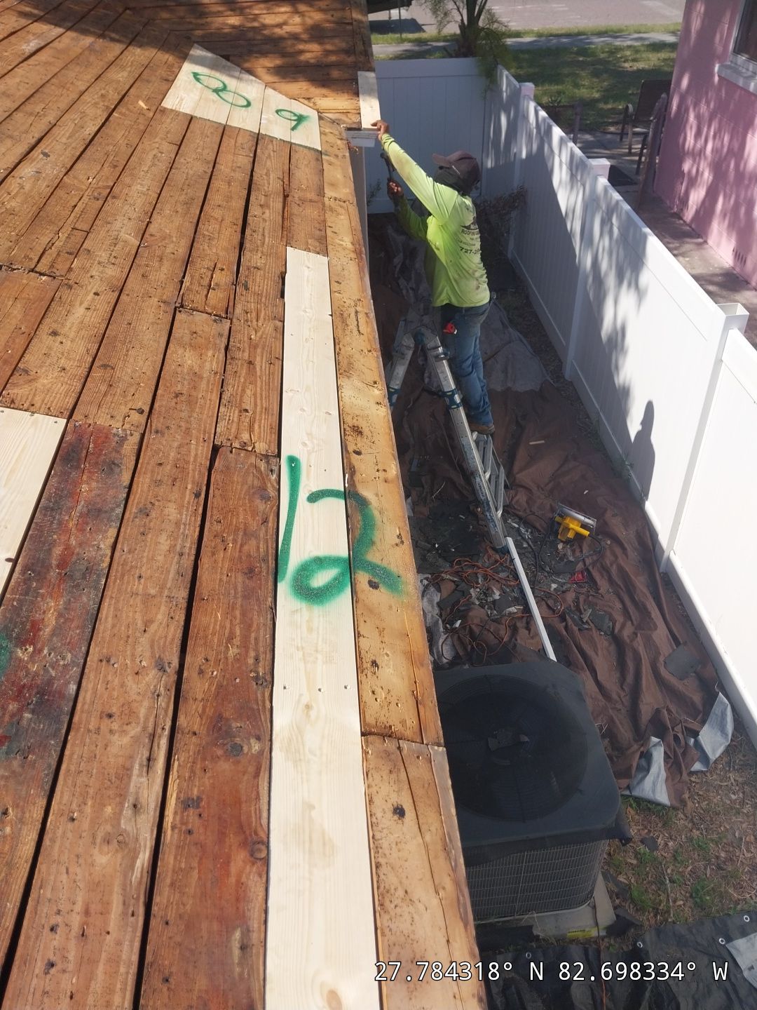 Project in St. Petersburg 33713 by Mitchell Roofing Company LLC 