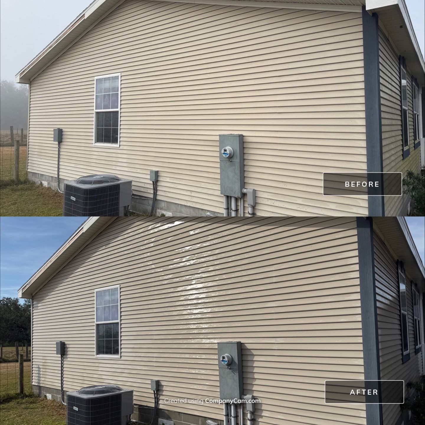 House Wash & Porch Cleaning in Homestead Property, Parrish, FL | Sunshine AquaWash by Sunshine AquaWash