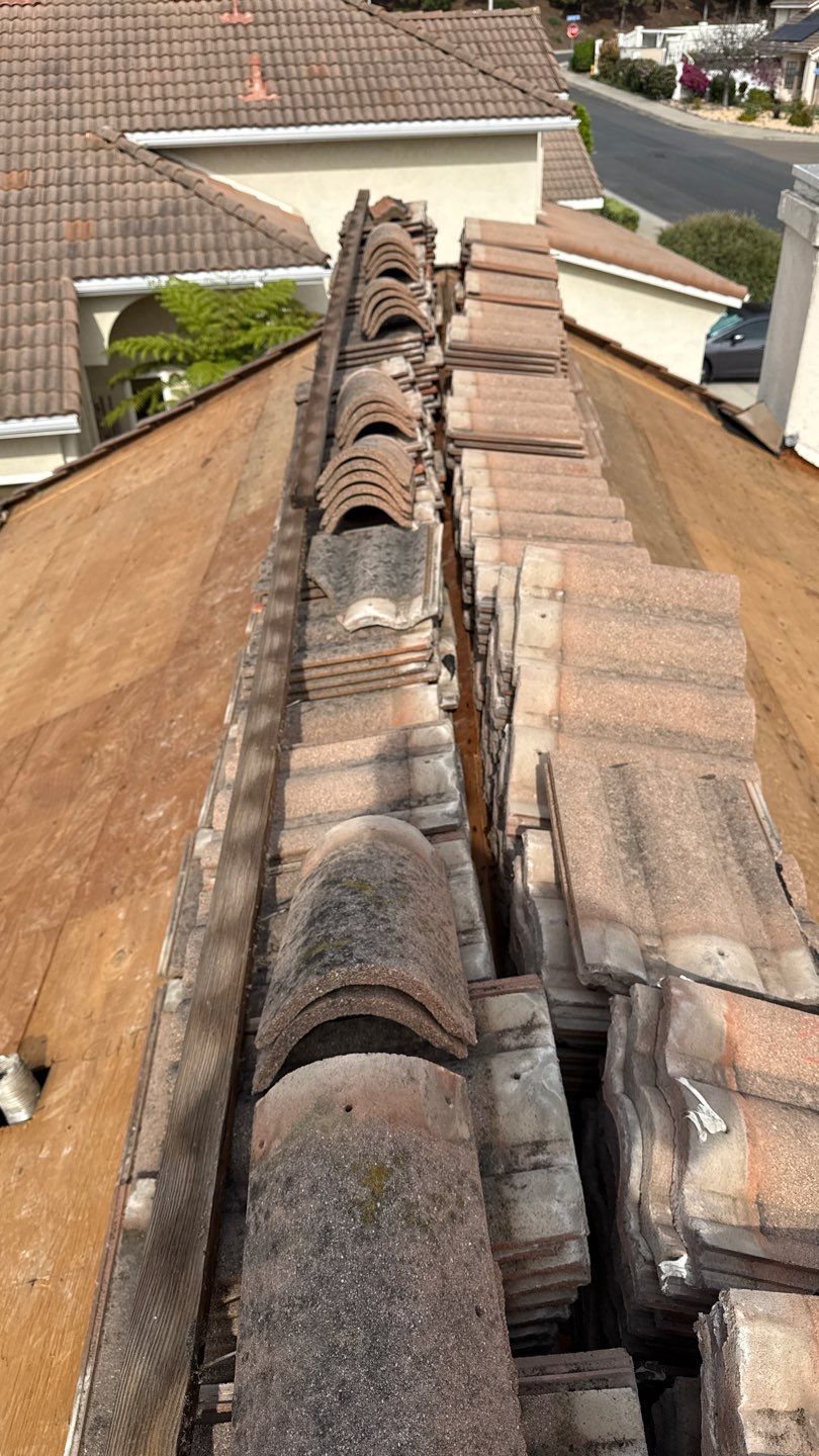 Comprehensive Concrete Tile Roof Replacement and Structural Wood Repair in Chula Vista by Reliable Roofing San Diego Inc.
