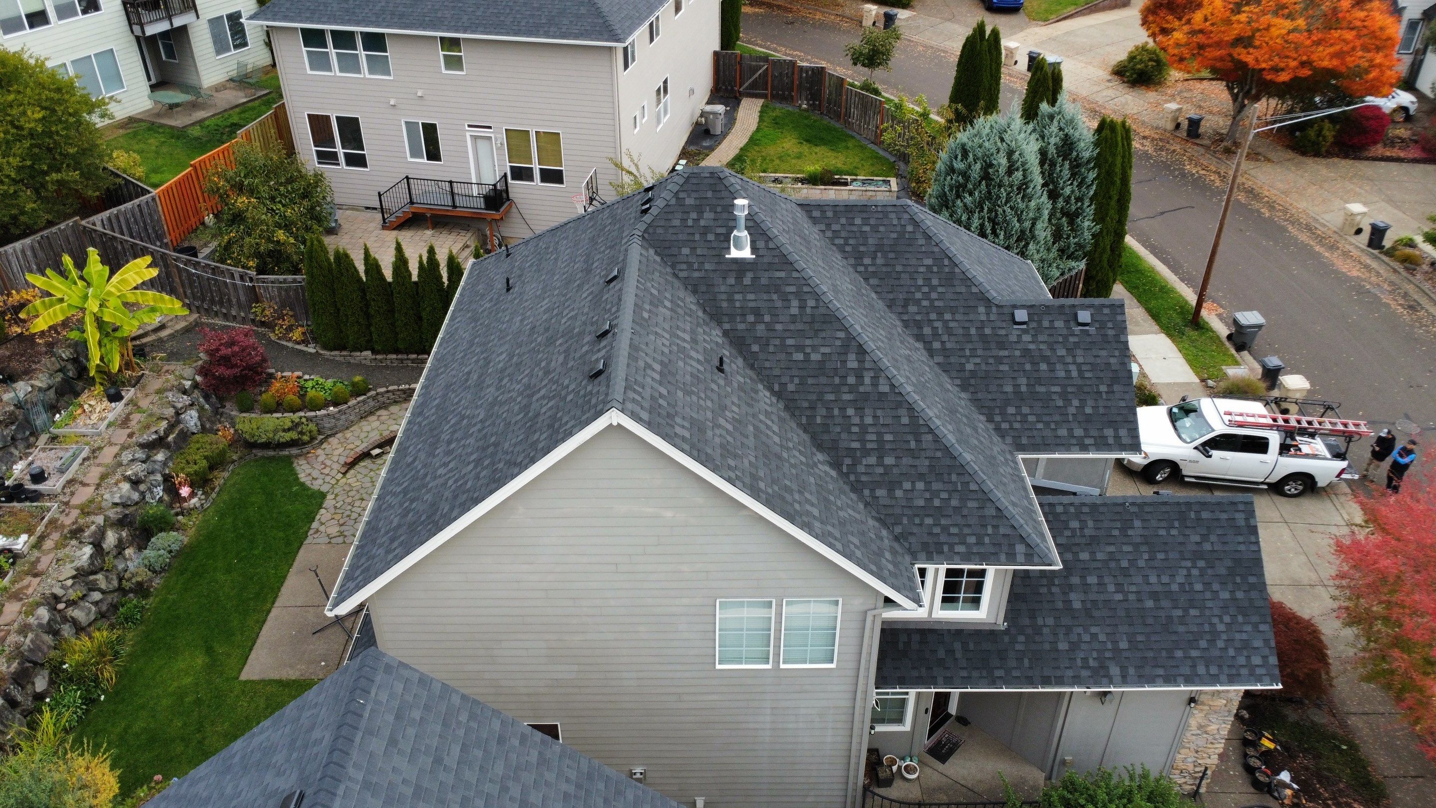 IKO Dynasty Granite Black by Orezona Building & Roofing Company, Inc.