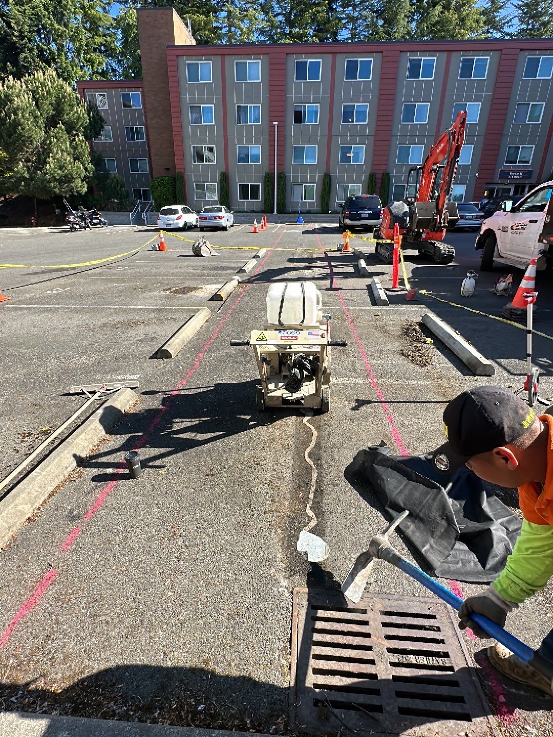 Sanford Hildebrand Towers | Asphalt Patch Repair  by Jireh Asphalt & Concrete Inc 