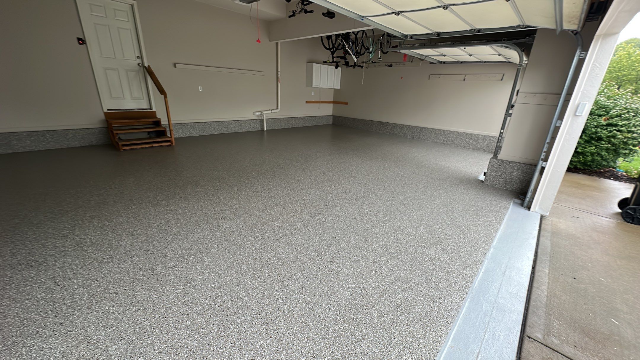 Mike & Carrie's Floor Turned Out Just How They Thought by Banner Garage