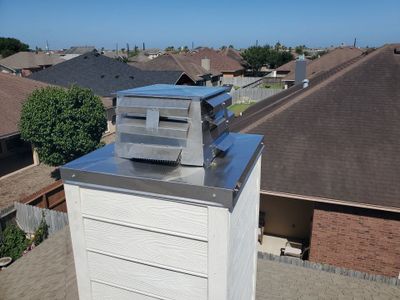 Chimney Cap Replacement using Custom Fabricated Stainless Steel