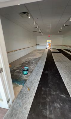 Commercial Remodel using Tile Flooring