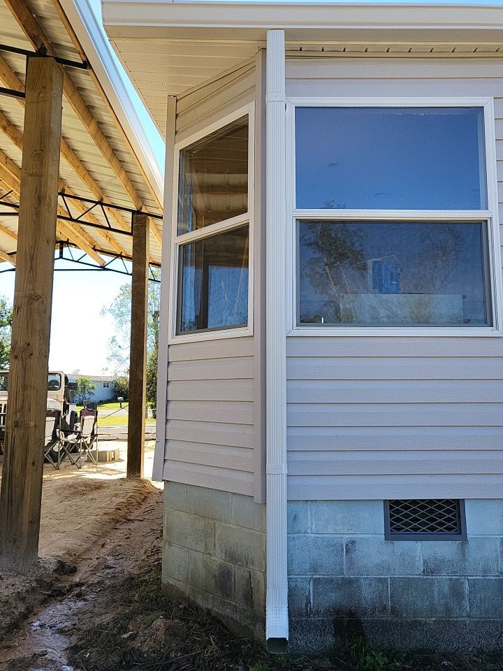 Gutter Installation using K-Style Gutters by Gutter Professors