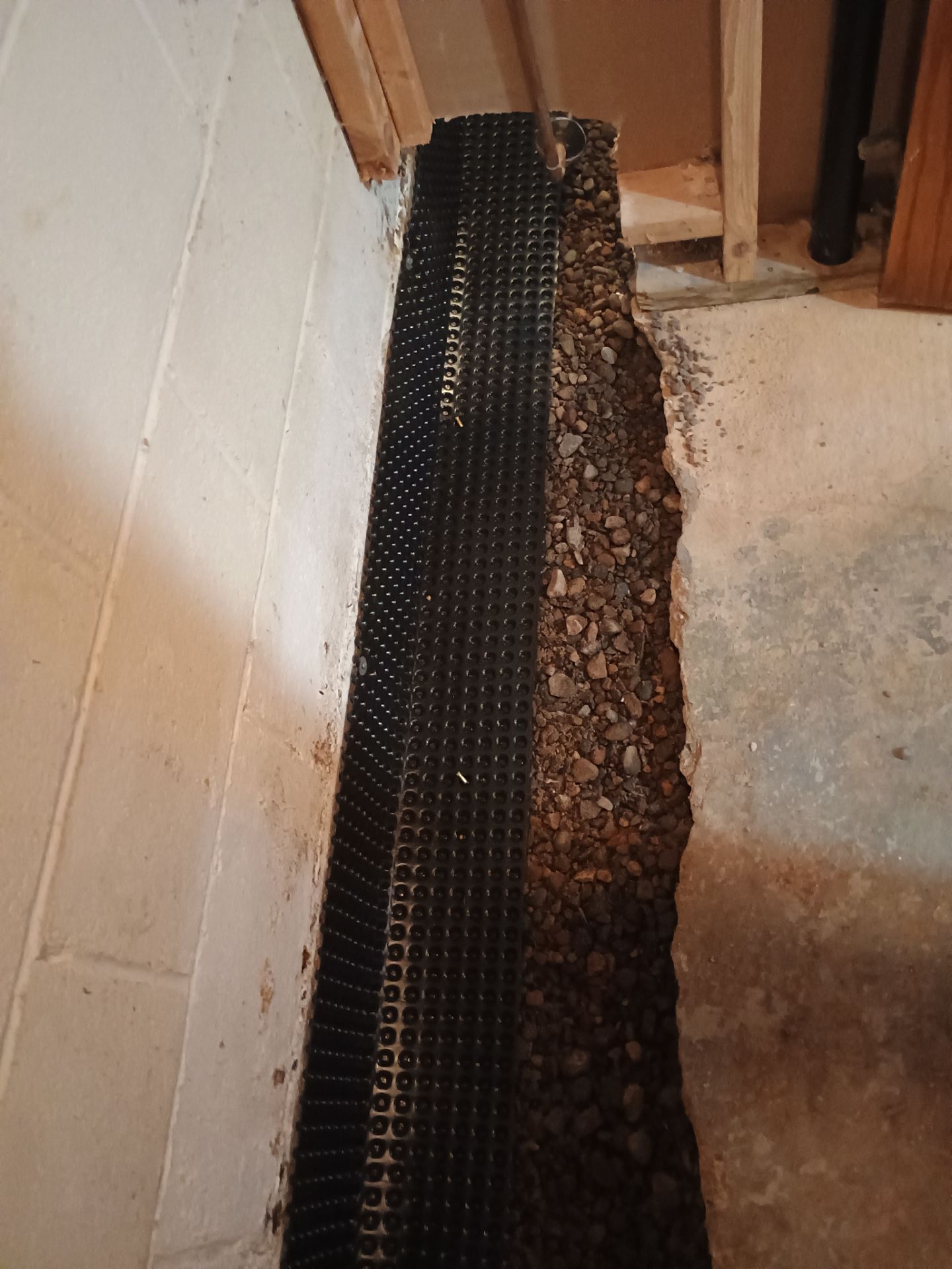 Drain Tile in Columbia Heights by Waterproofing Northeast