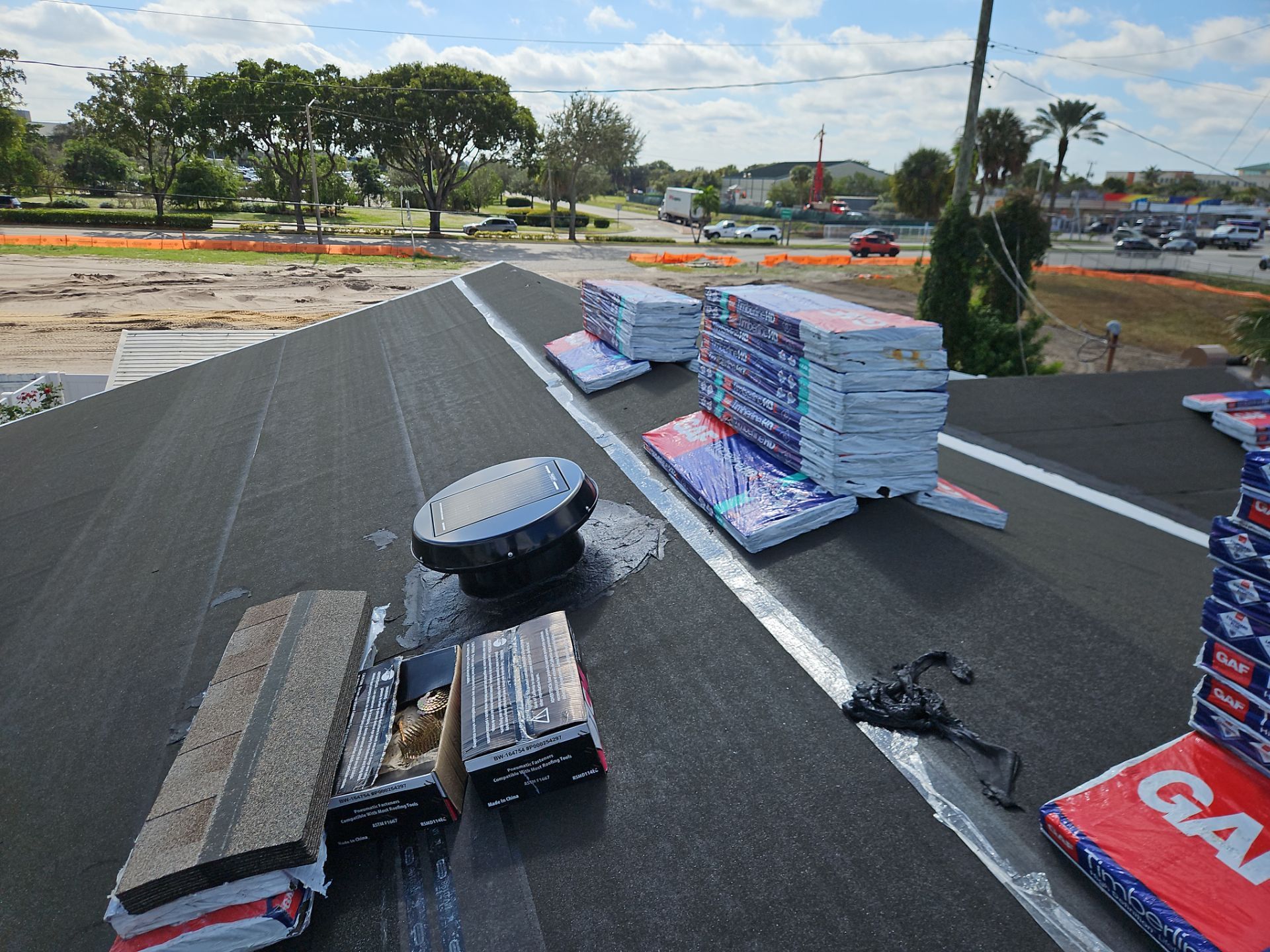 Residential Roofing Installation using GAF by BLUES BROTHERS ROOFING