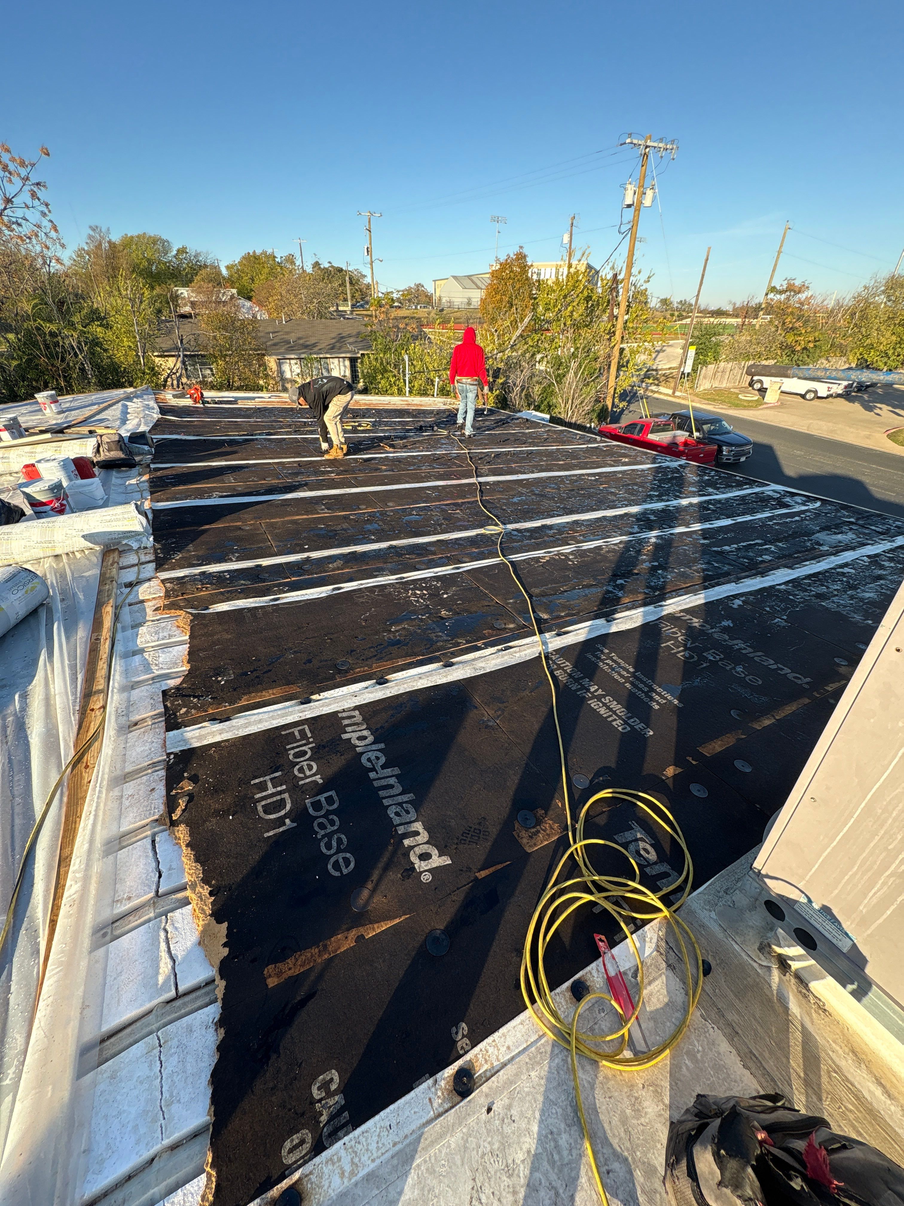 Project in Round Rock by Hartland Roofing & Construction