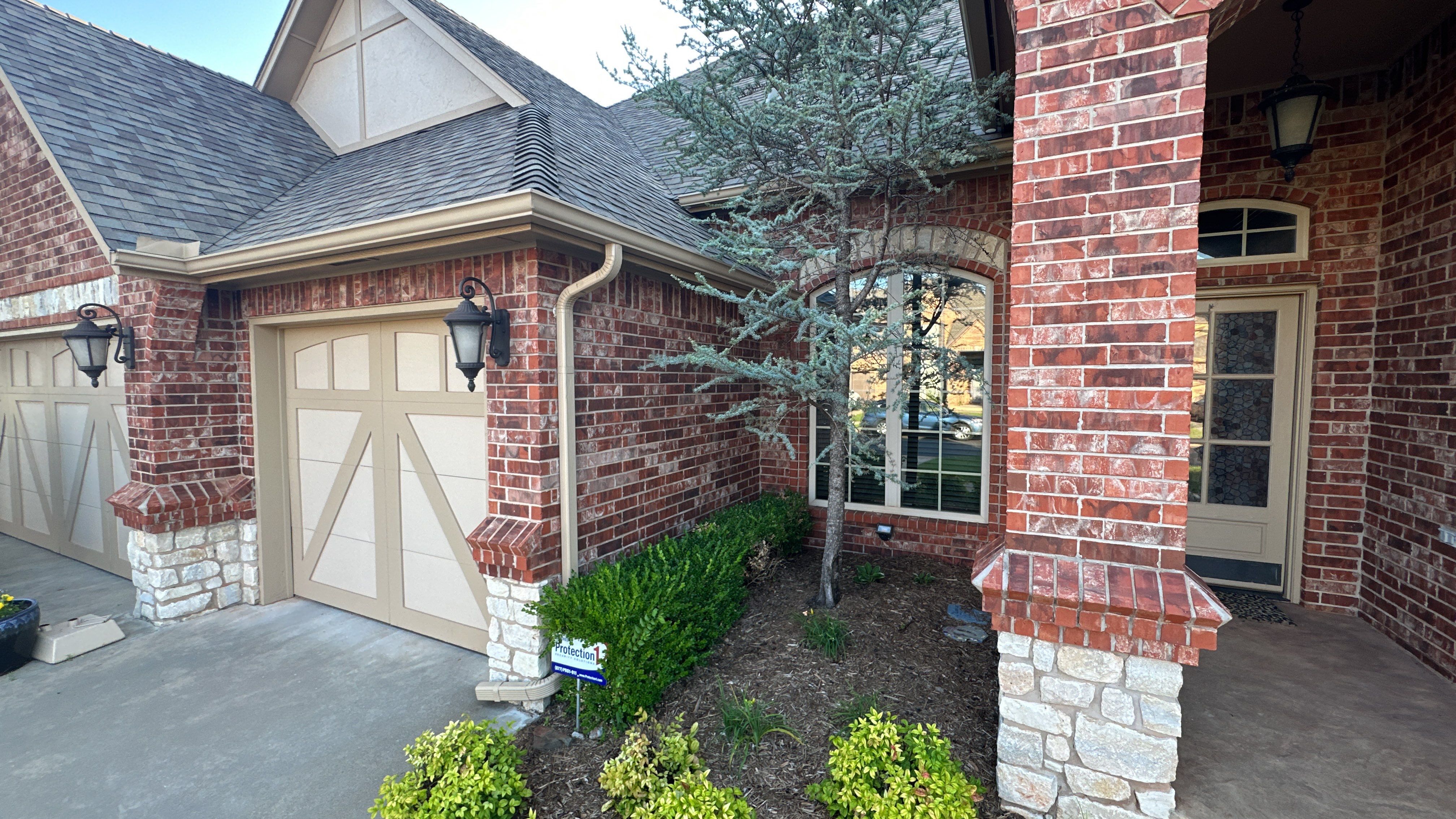 Reroof using GAF HDZ - Weathered Wood by Castillo Roofing