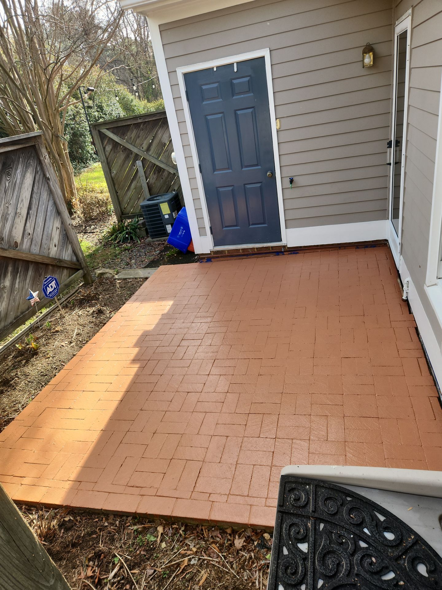 Stamped Concrete using AcryFin by DuraSeal