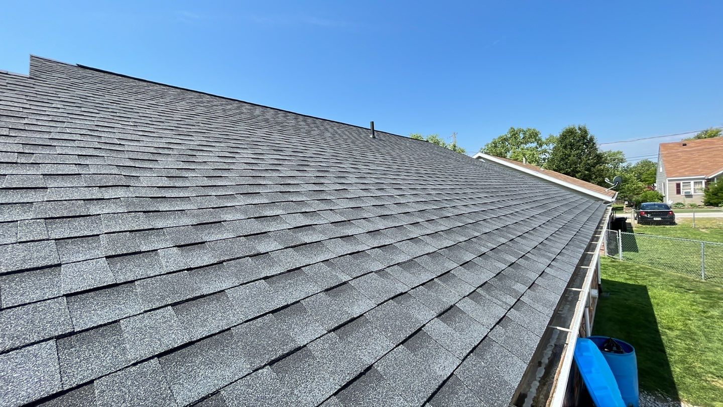 Residential Roofing Installation using GAF Timberline HDZ Charcoal by Nitro Roofing and Construction
