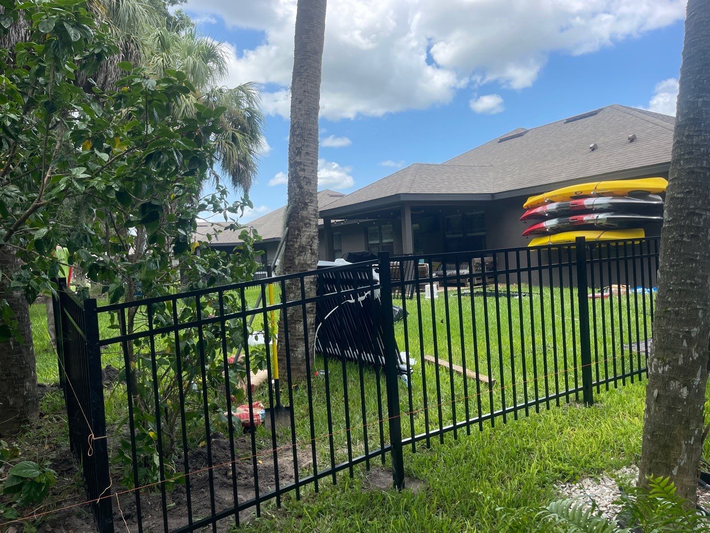 Palmetto, FL 4ft. Tall 3-Rail Aluminum  by Asap fence and gates, LLC