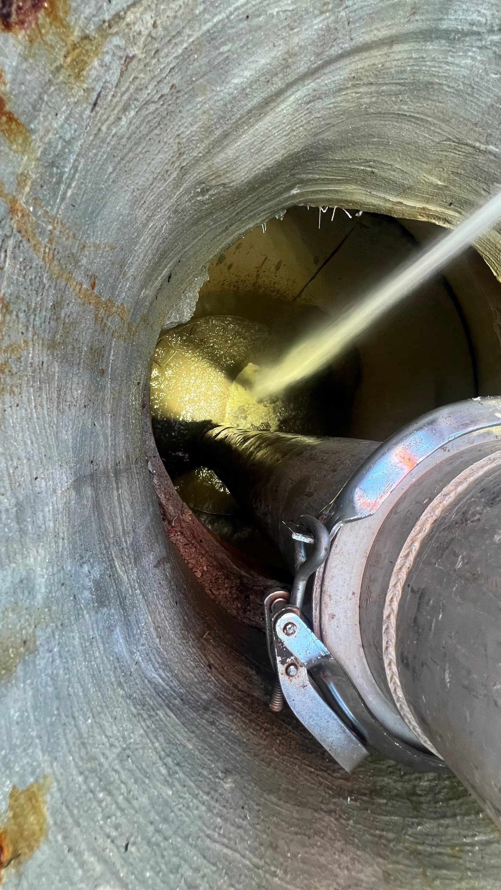 New Community Construction Sewer System Cleaning by APS Power & Water