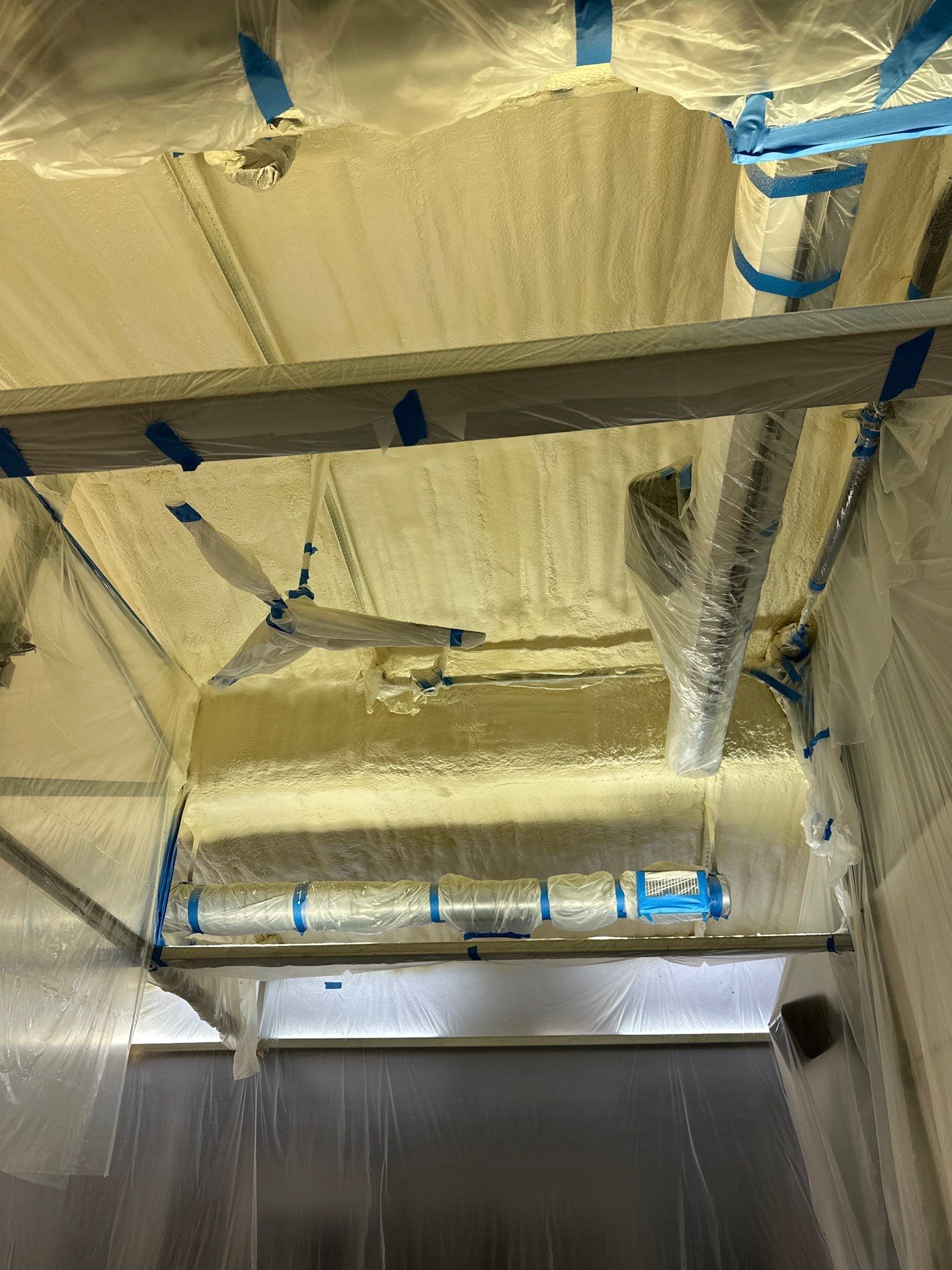 Sunnyvale Tx, Close cell spray foam custom garage  by Apex Insulation Solutions