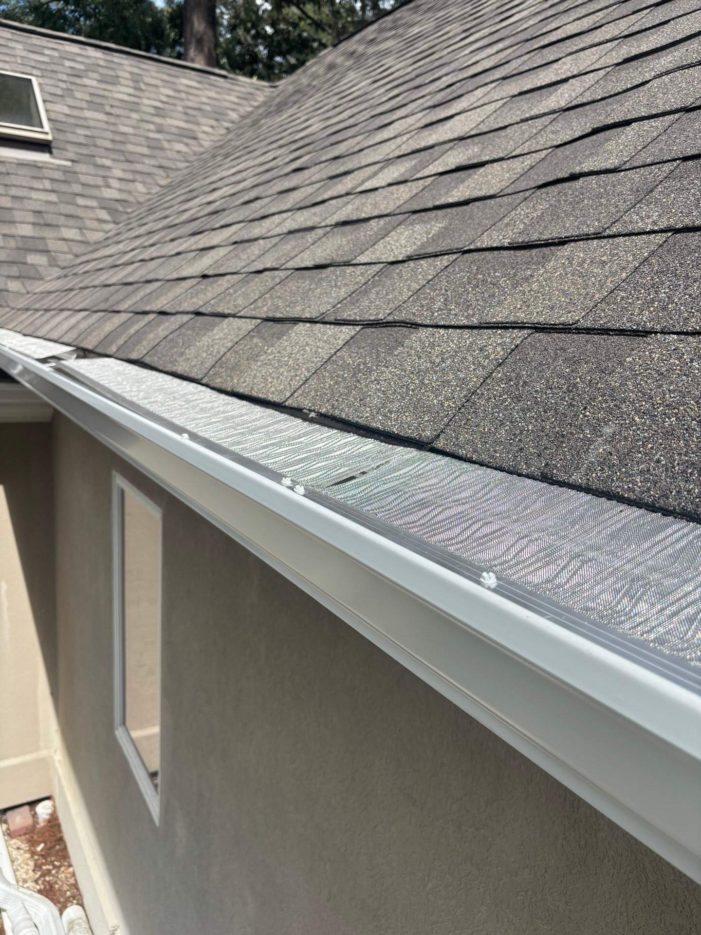 Roof Replacement- IKO Olde Style Weatherwood- Gutters/Guards- Aiken by South Point Roofing