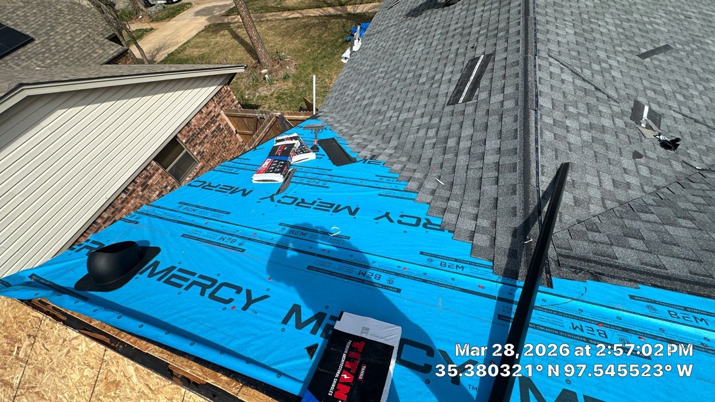 Project in Oklahoma City by Icon Roofing And Construction