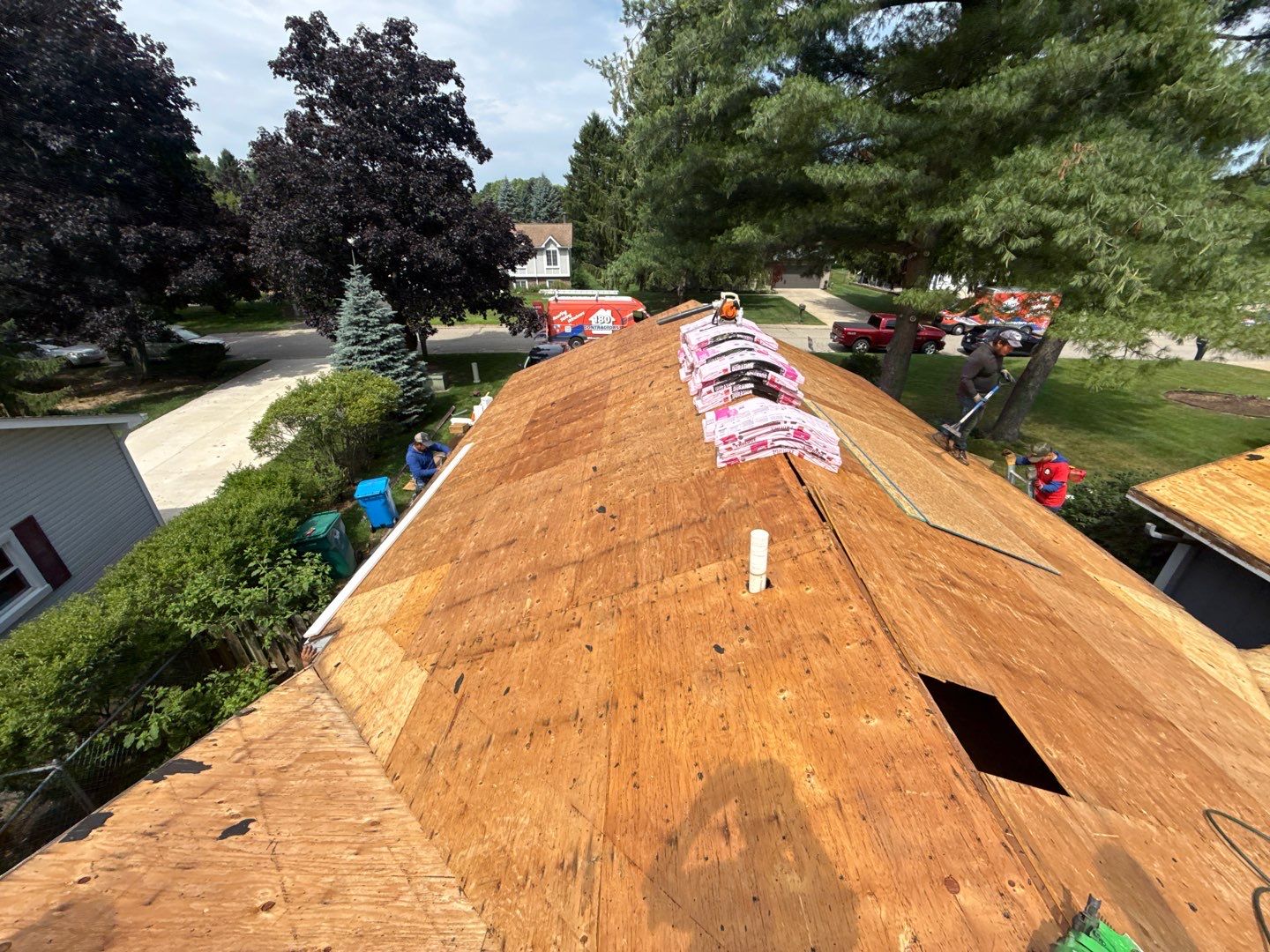 Roof Replacement using Owens Corning Tru Definitions by 180 Contractors