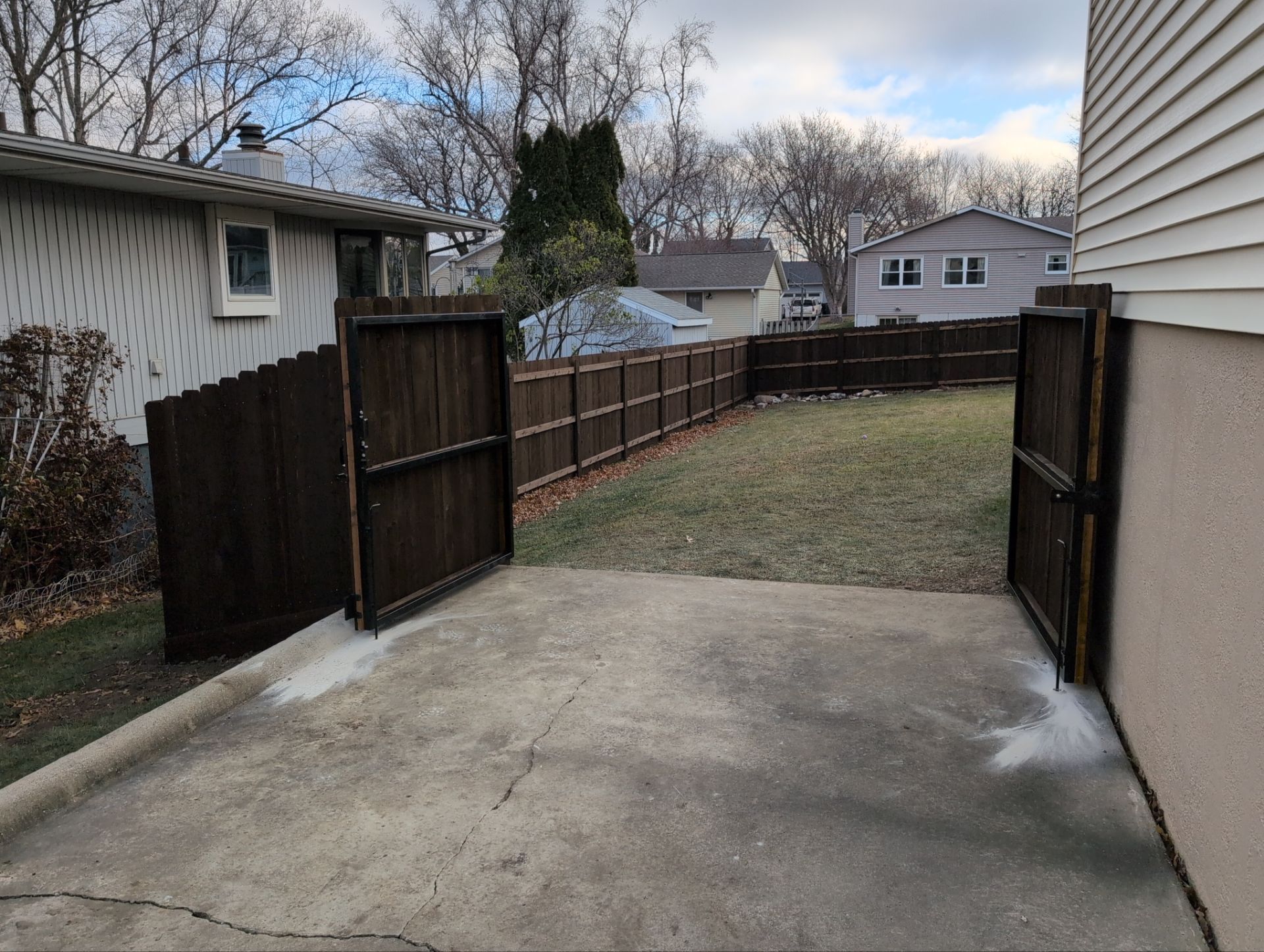 Project in Cedar Falls by Perfect Picket Fence and Stain