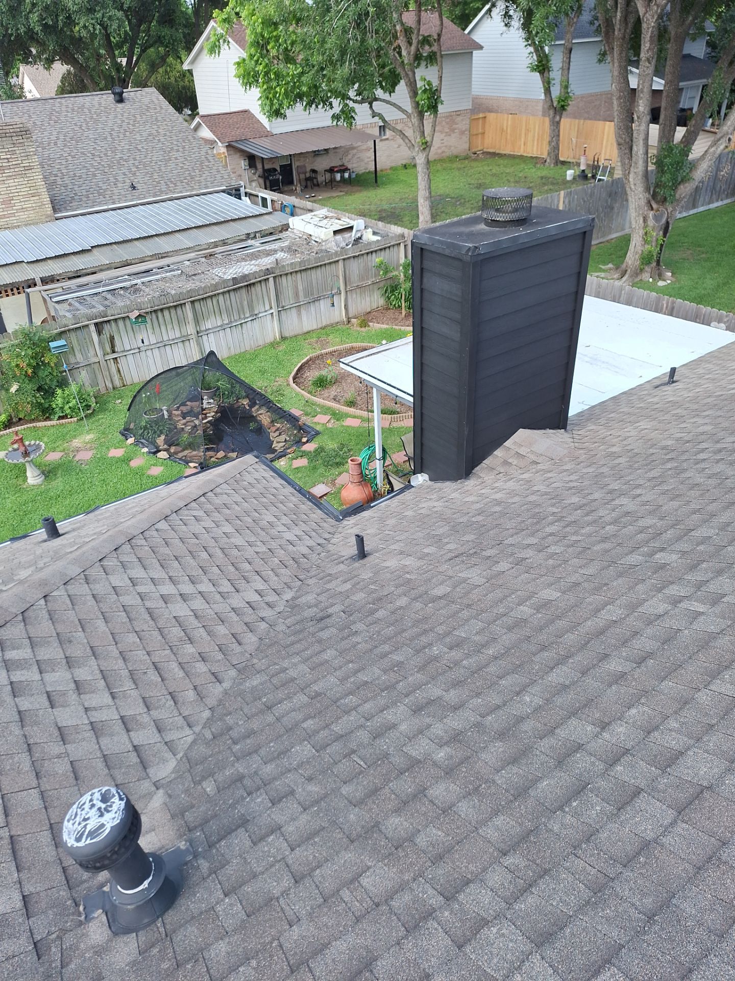 Project in Houston by Roofing Technologies Unlimited