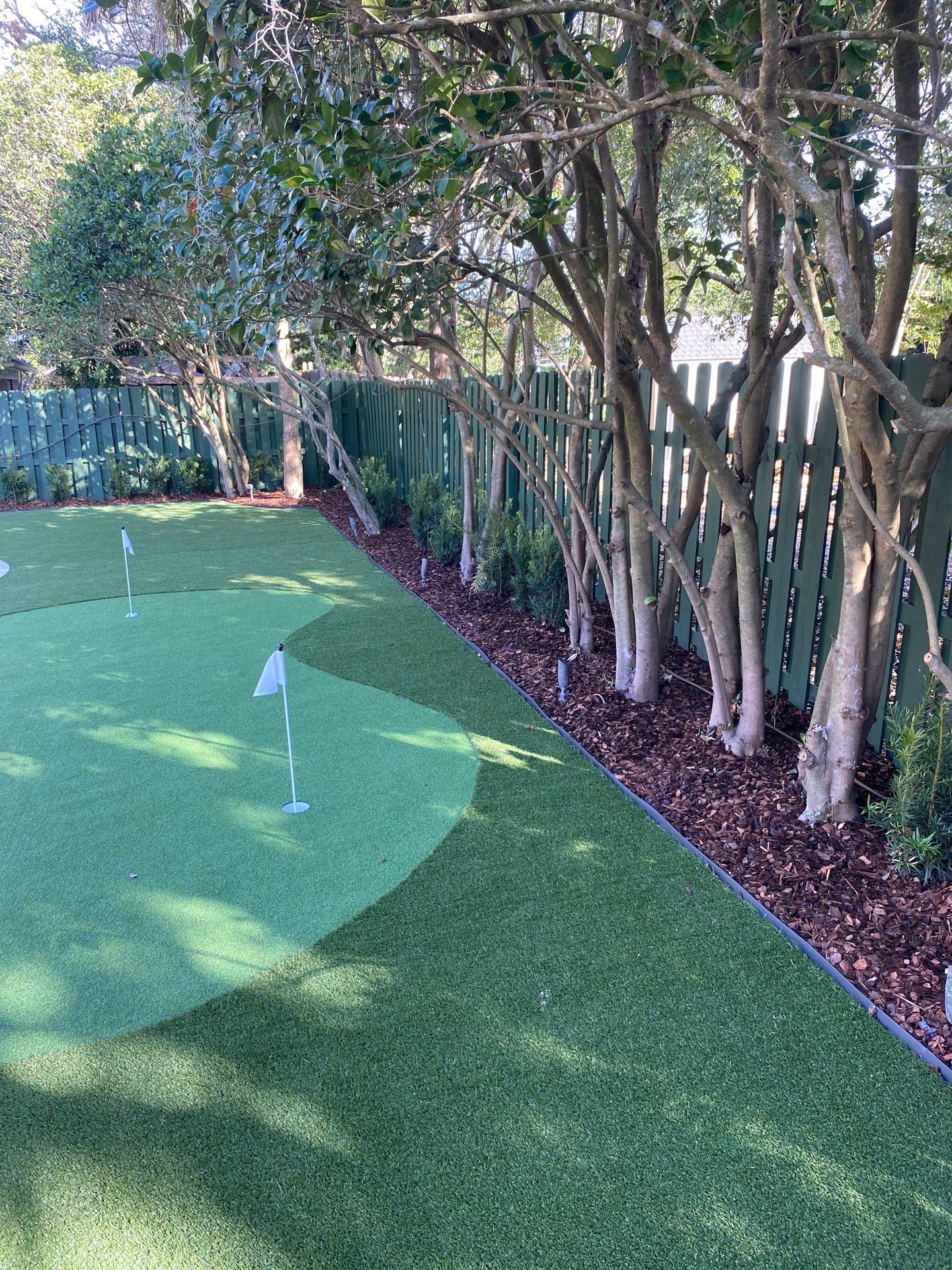 Deerwood Resident | Pine Bark Installation by ProGreen Services