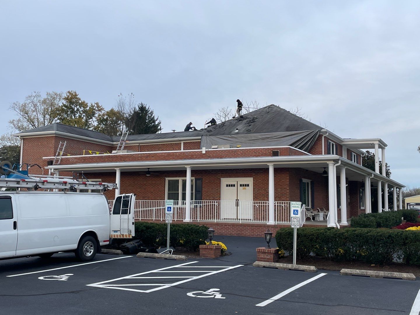 Commercial Roofing Installation using GAF Timberline / GAF TPO by All Site Roofing
