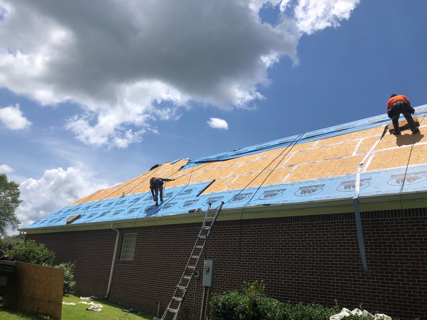 Residential Roofing Installation using Roof Replacement by American Roofing & Construction LLC
