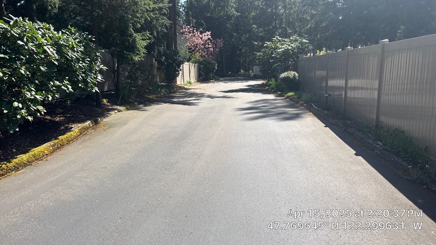 Curb Repaint | Seattle  by Jireh Asphalt & Concrete Inc 
